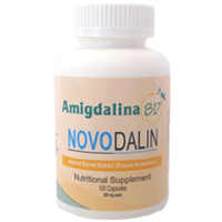 B17/Amygdalin 500 mg Capsules Novodalin