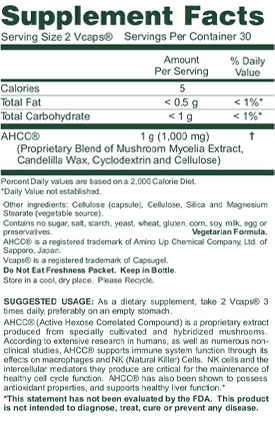 Supplement Label