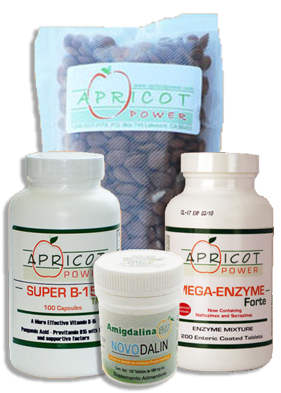 Starter Pack-1lb Seeds/100mg B17 tabs/B-15/Enzymes