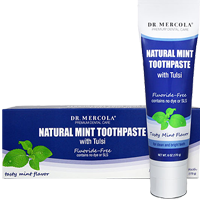 Natural Mint Toothpaste with Tulsi